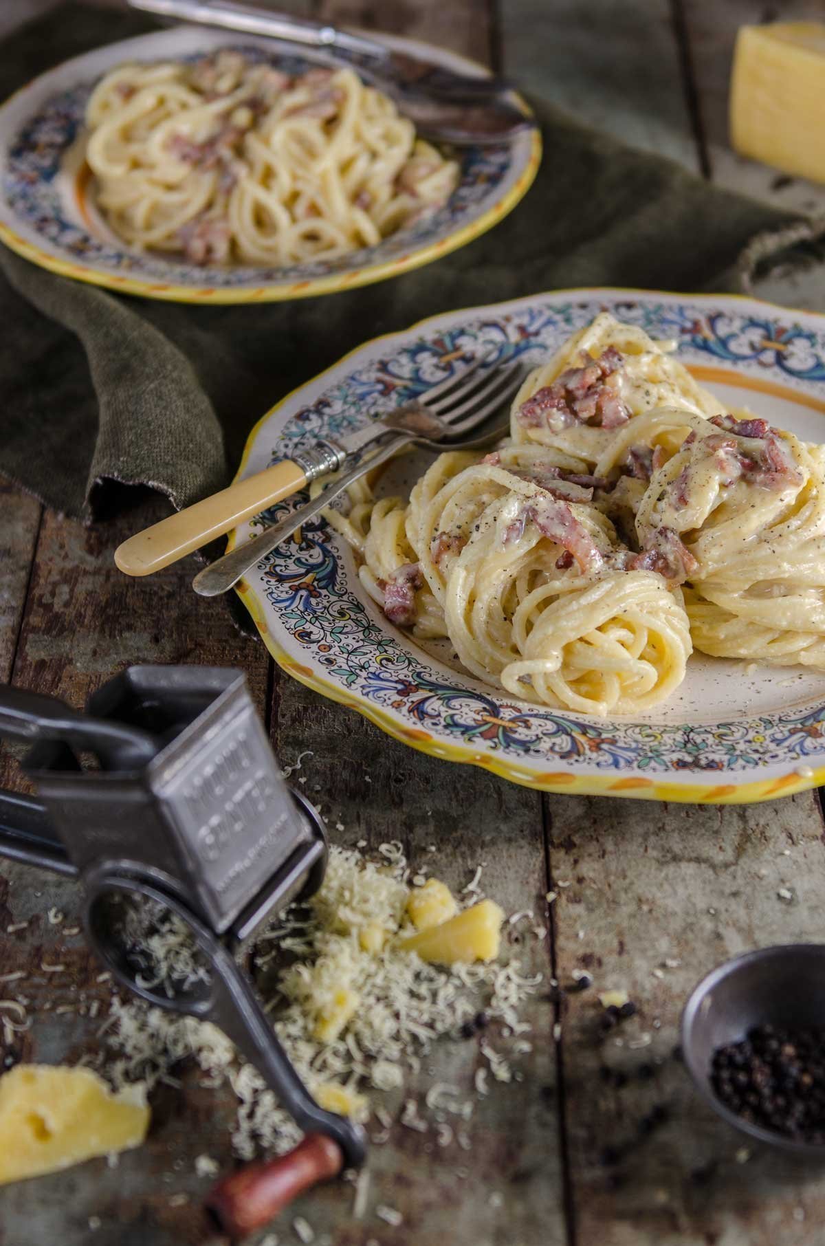 Špagety alla Carbonara