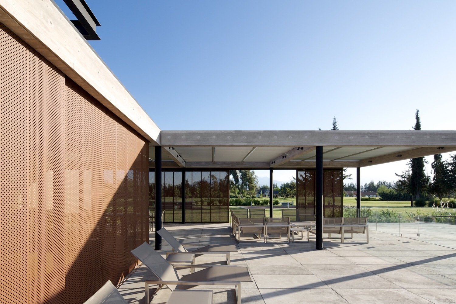 Soukromí uprostřed golfového hřiště