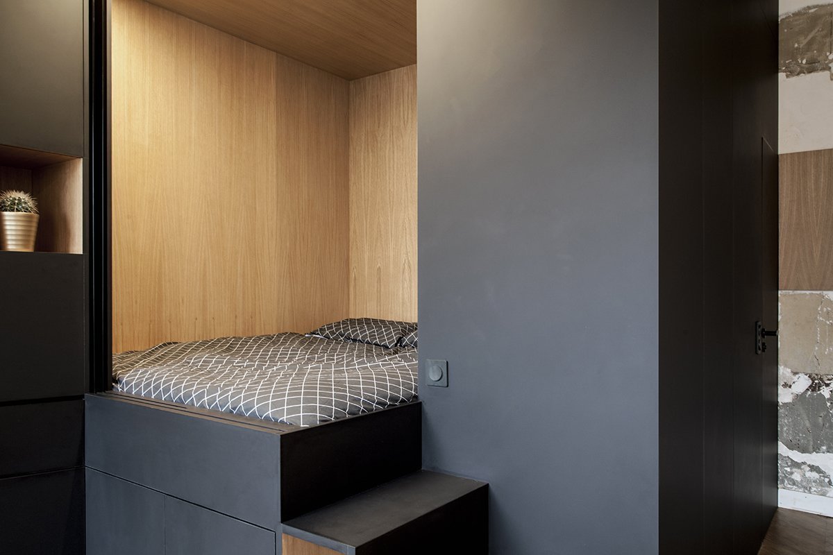 Luxusní interiér v garsonce