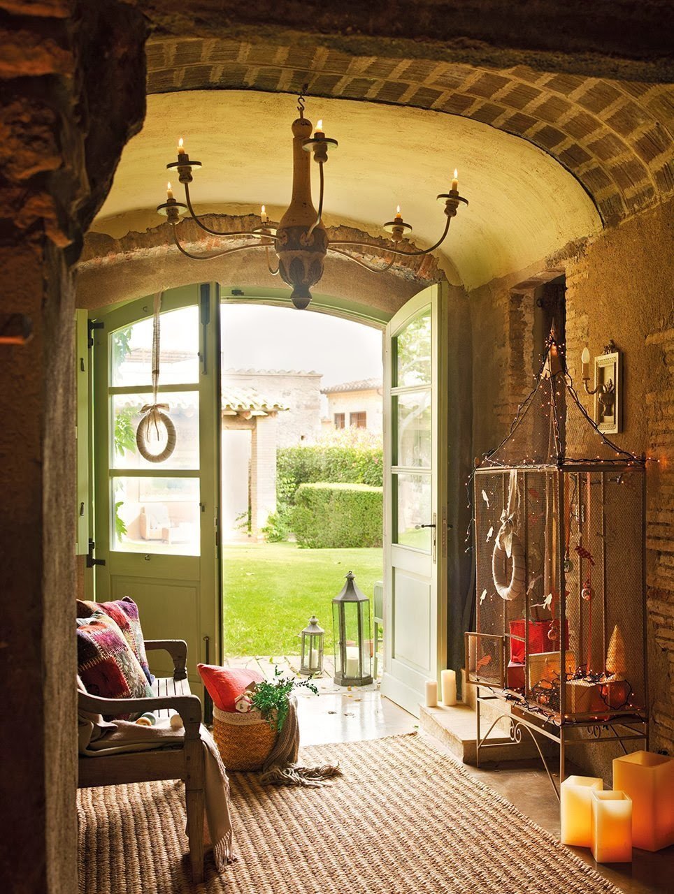 První Vánoce v čerstvě renovované venkovské usedlosti