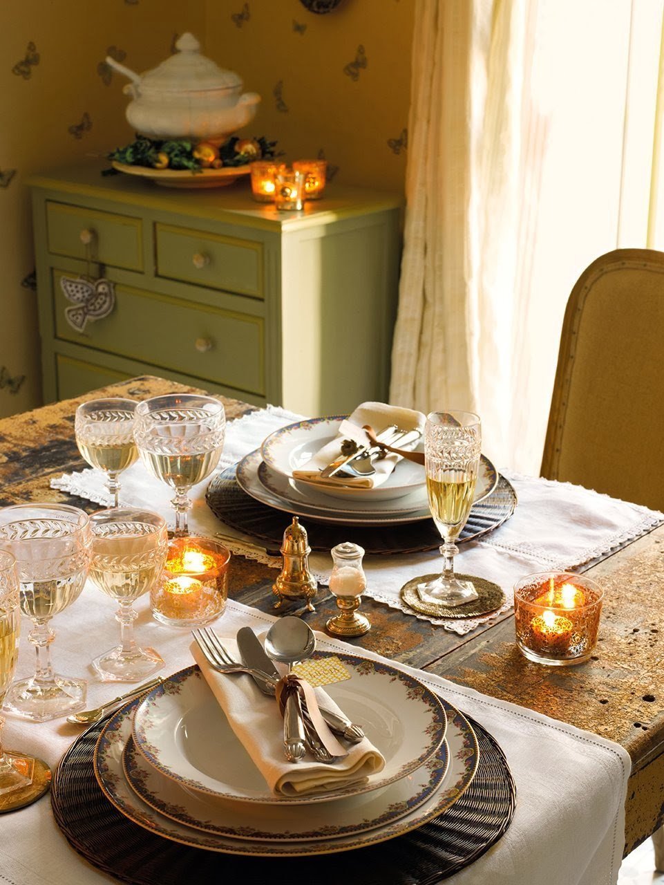 První Vánoce v čerstvě renovované venkovské usedlosti