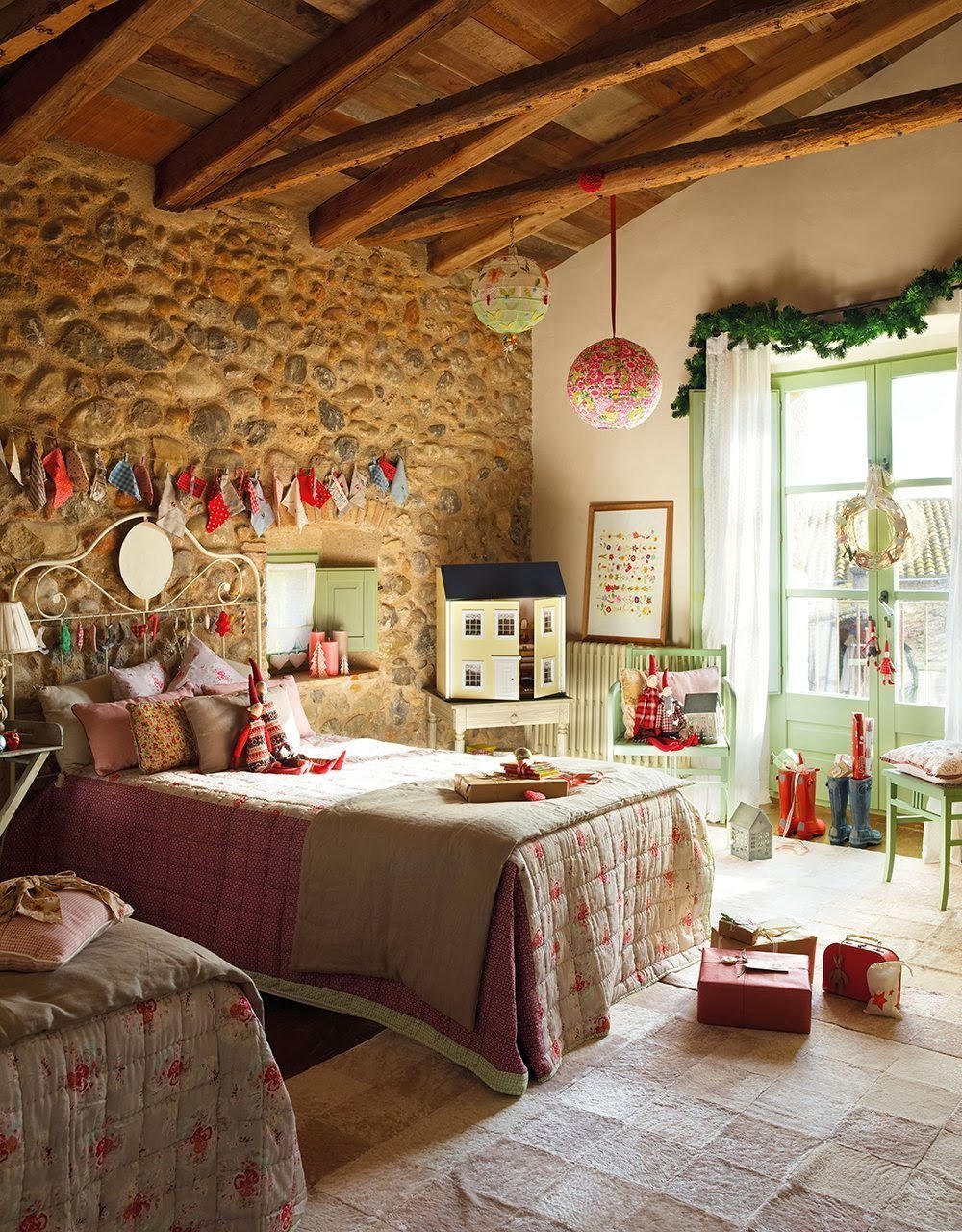 První Vánoce v čerstvě renovované venkovské usedlosti