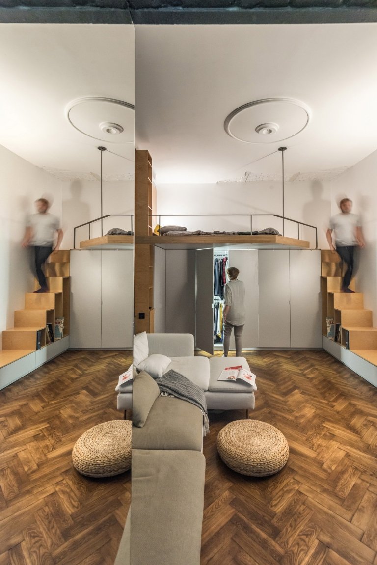 Bydlení s velkou duší - na 35 metrech čtverečních