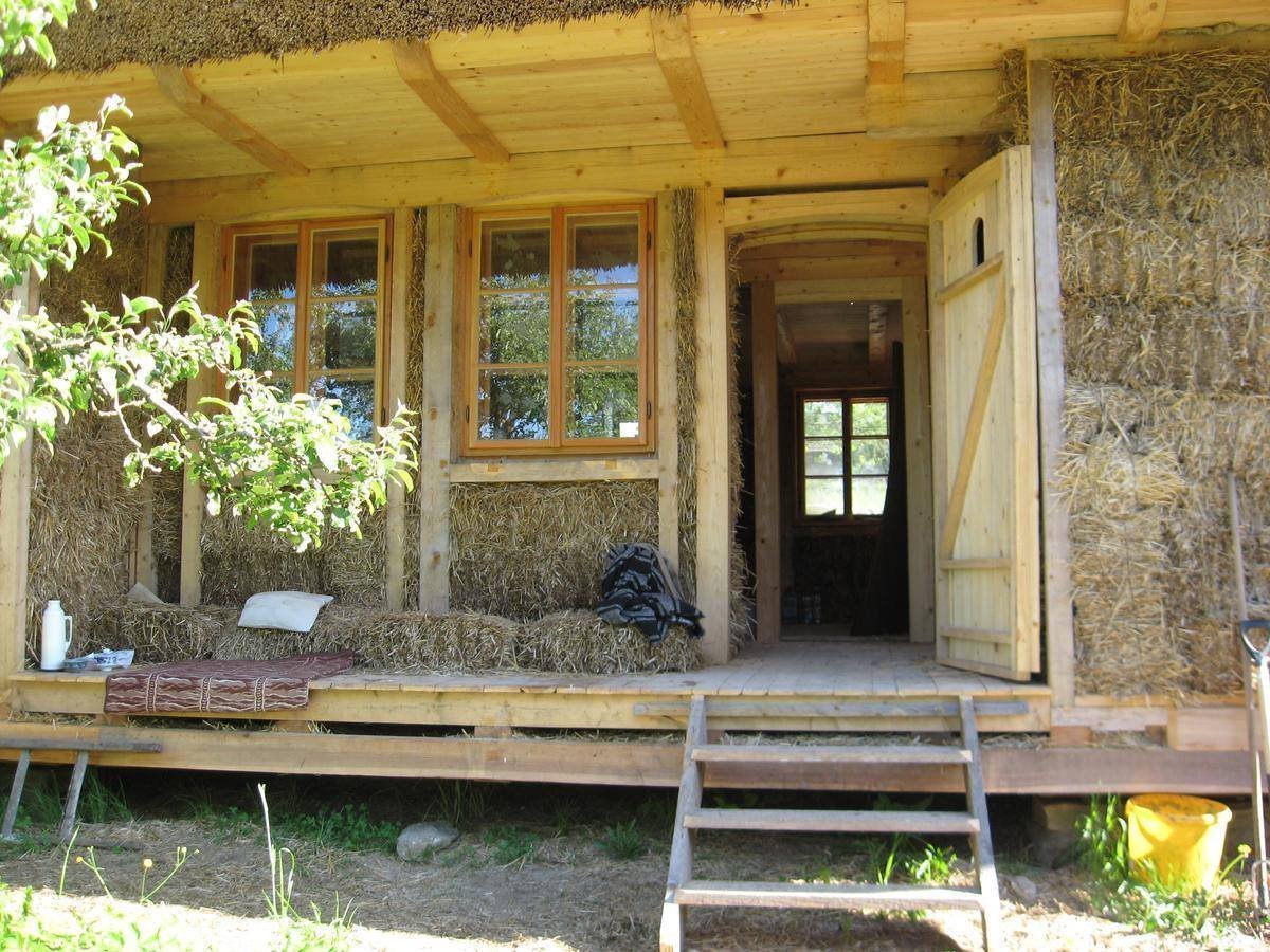 Nízkoenergetický dům ze slámy