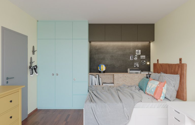Představujeme vám architektonický návrh dětského pokoje pro teenagera. Každý dětský pokoj je jako každé dítě jedinečný, odrážející jeho osobnost. Tento byl…