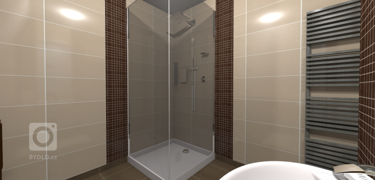 Vizualizace koupelny