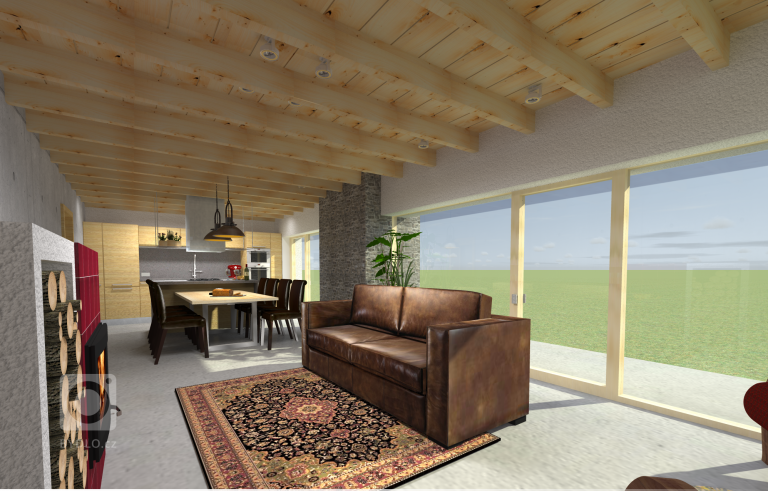 Vizualizace rekreačního domu