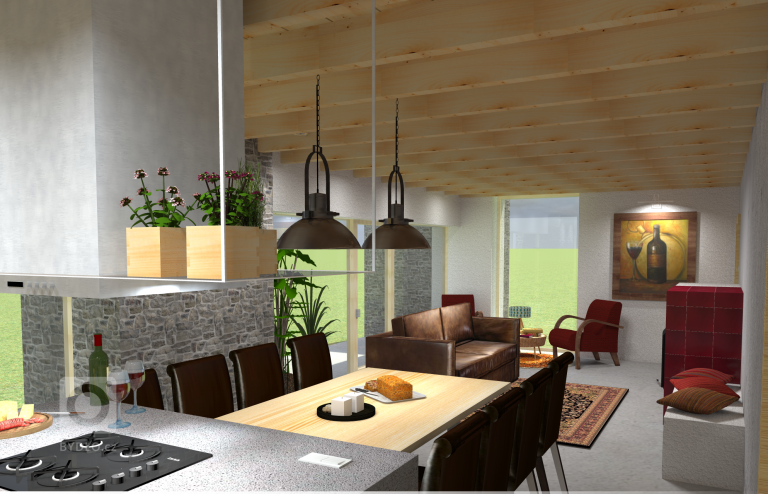 Vizualizace rekreačního domu