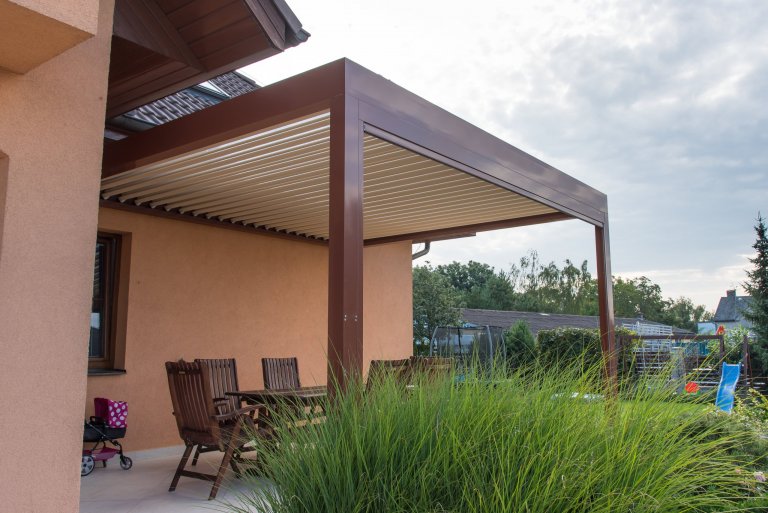 Pergola v Dobříči