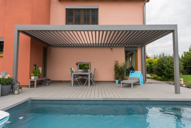 Pergola v Tehově