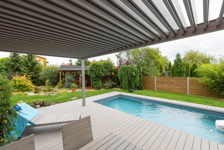 Pergola v Tehově