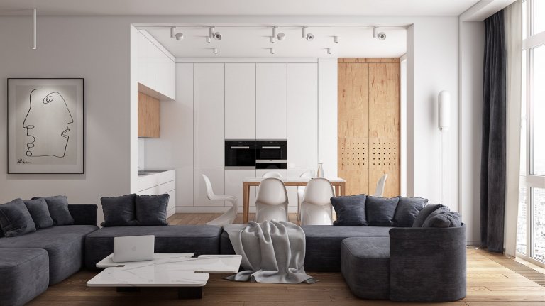Minimalistický apartmán