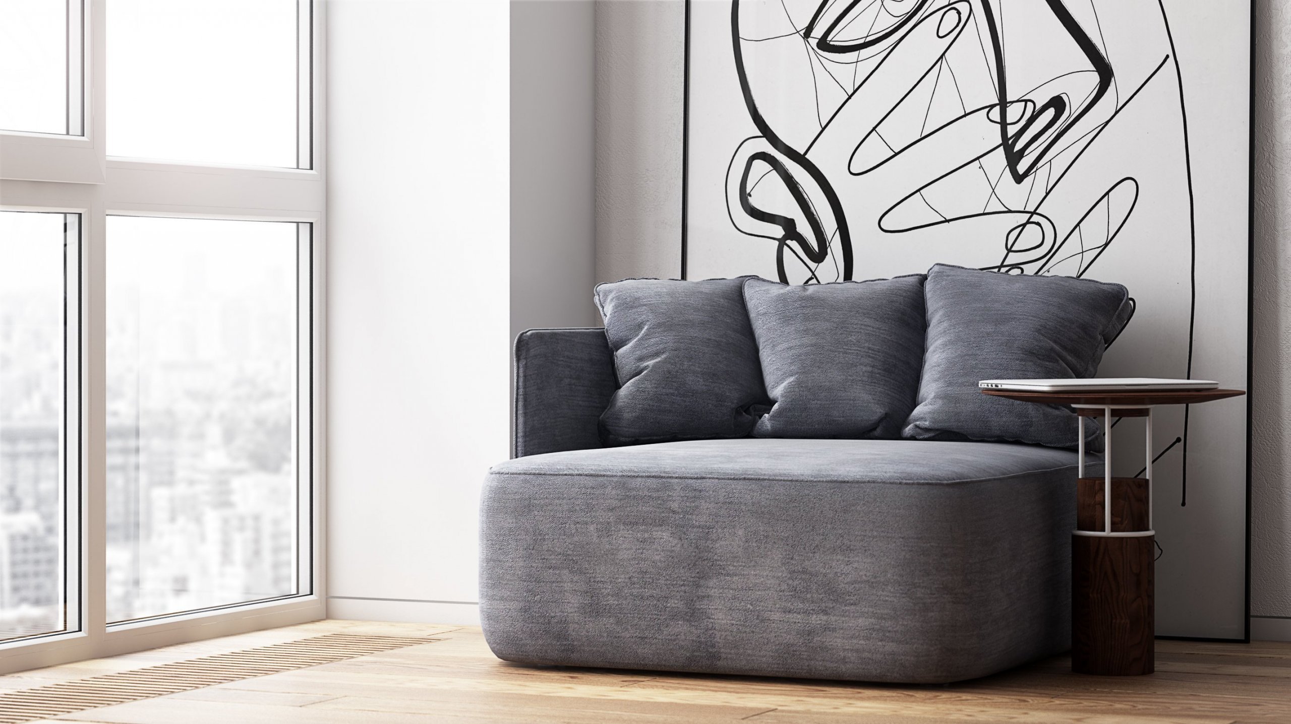 Minimalistický apartmán