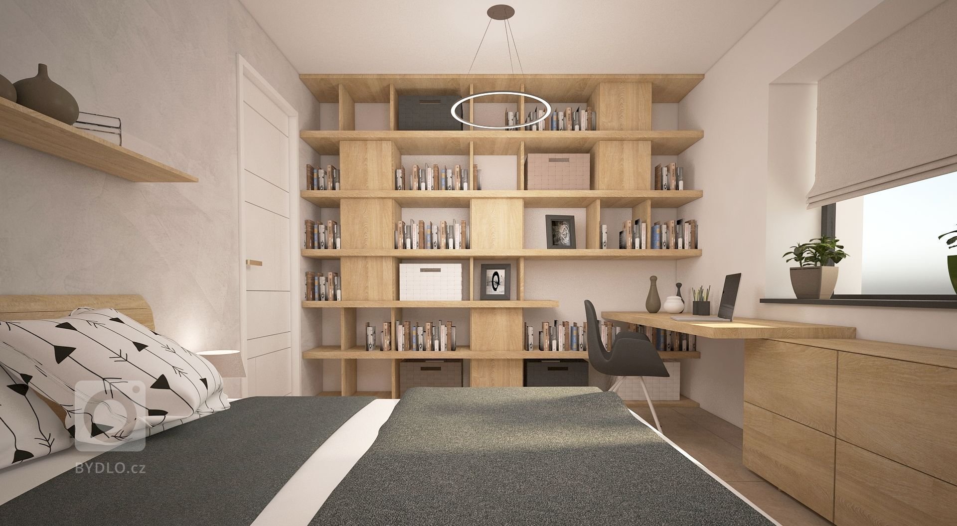 Nahlédněte s námi do vizualizace&nbsp;bytu pro mladý pár. Elegantní interiér vás zaujme nejen pletou světlých tónů a přírodních materiálů.
