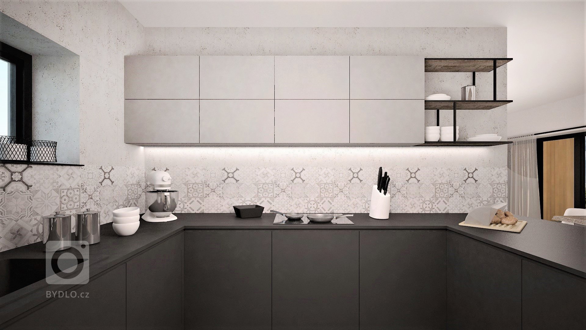 Interiér mladého páru v Hrotovicích