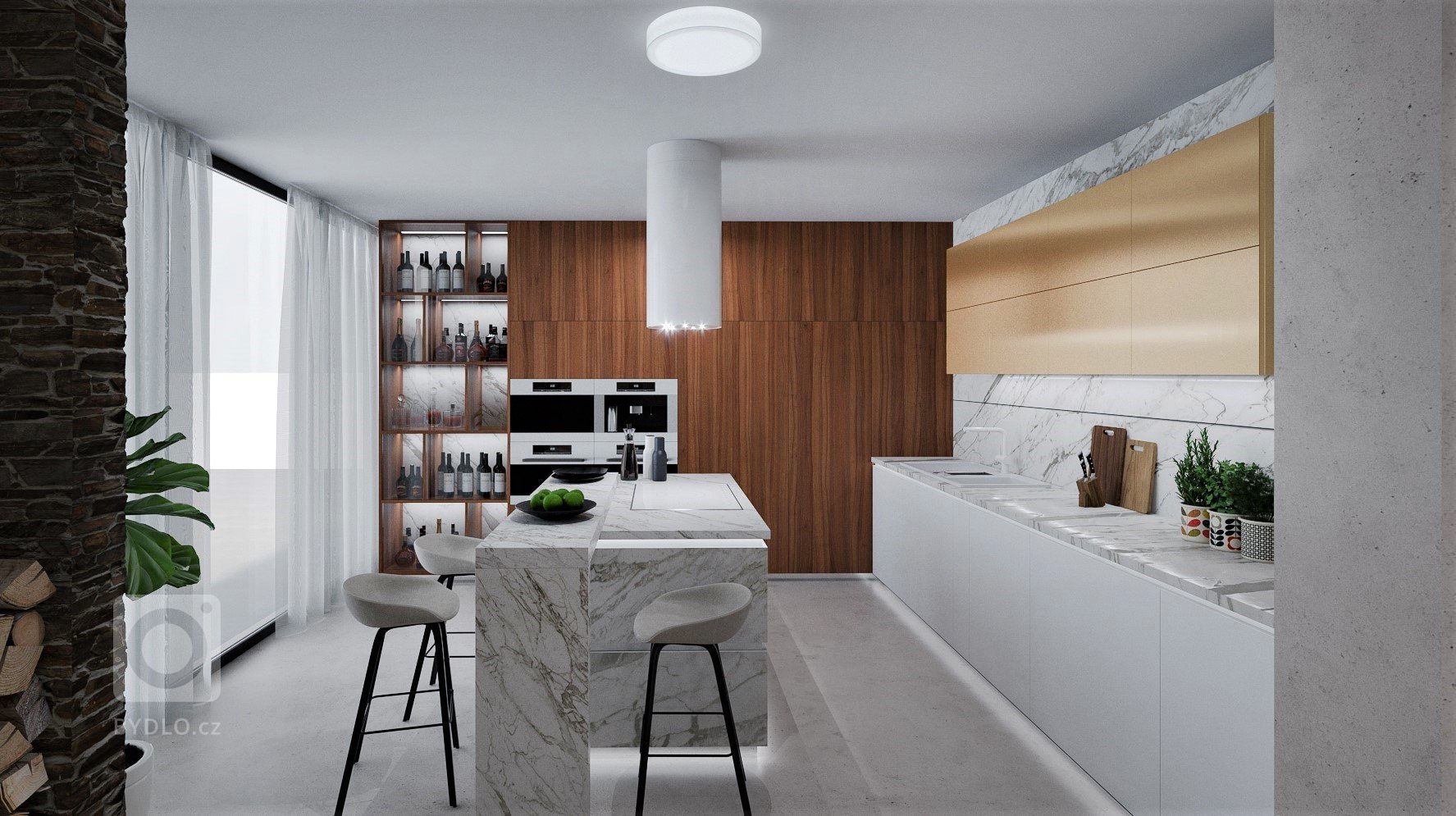 Pro změnu zadání pro elegantní interiér.

Majitel domu má velkou sbírku krásných obrazů a tak jsme ty se zlatým rámem zapojili do interiéru jako jeho…