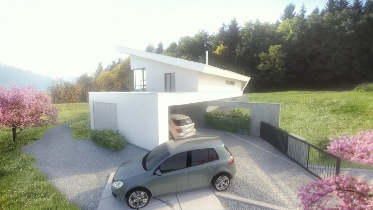 rodinný dom - T house