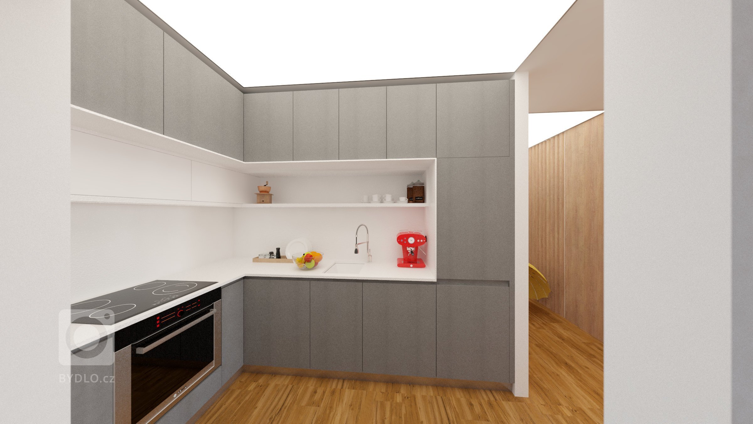 Starší byt v paneláku, bez možnosti búrania priečok, nemusí byť dôvod na sťahovanie sa. Nadchnite sa z priestoru vďaka správnemu uhlu pohľadu.
