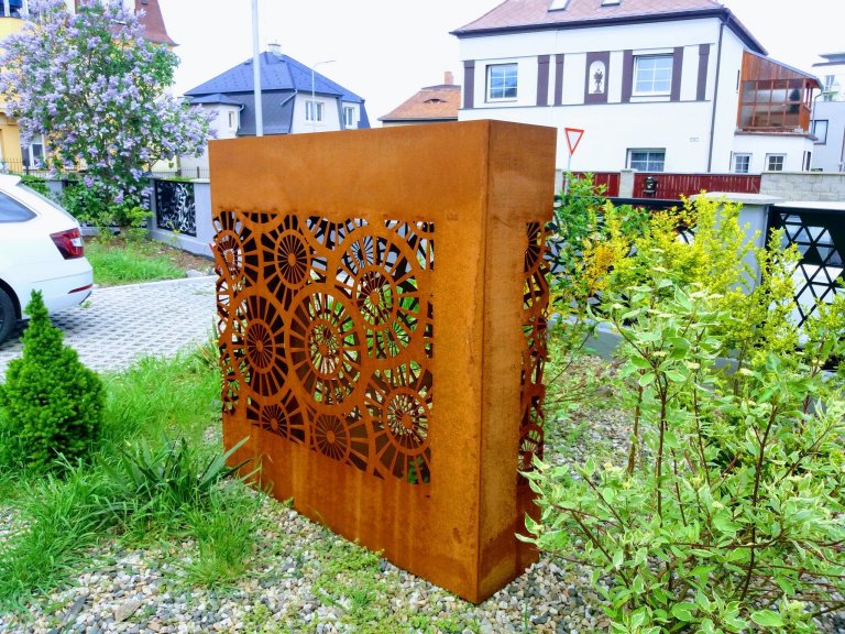 Designový květináč Corten