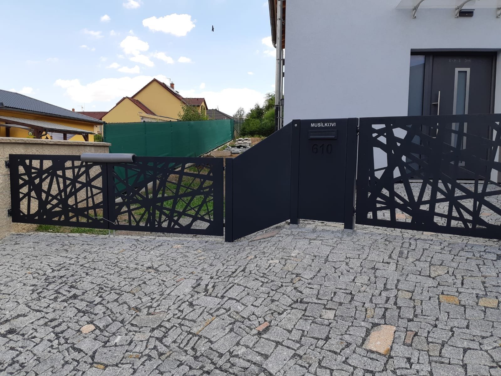 Designové hliníkové oplocení