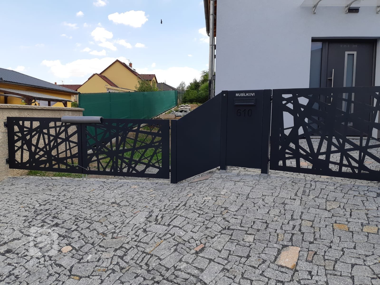 Designové hliníkové oplocení