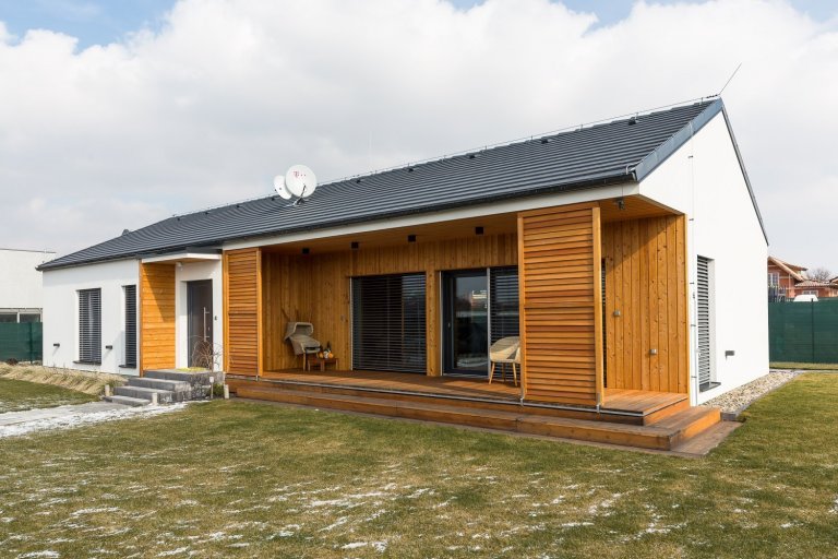 Pollux 129 moderní dřevostavba