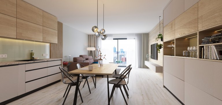 Design Interiéru mezi panely v Hradci Králové