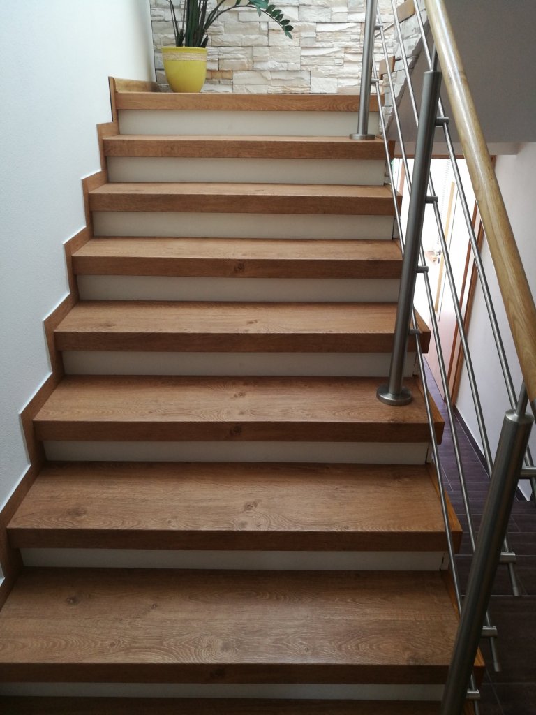Schodiště po rekonstrukci
