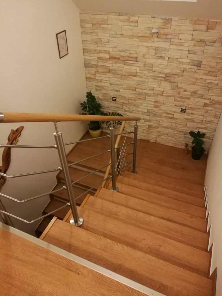 Schodiště po rekonstrukci