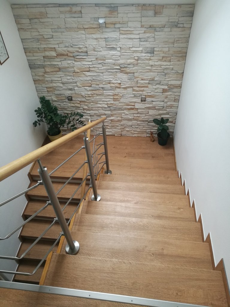 Schodiště po rekonstrukci