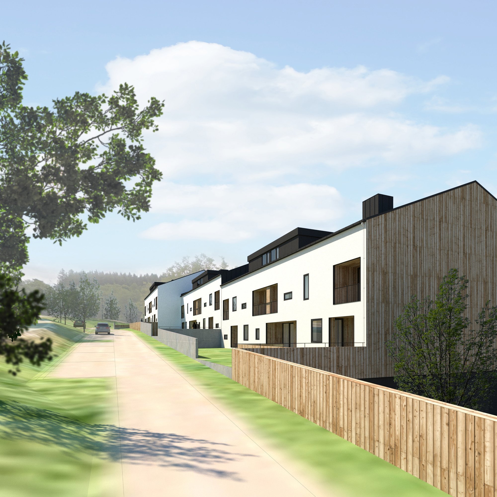 apartmánové domy, Černý Důl
spoluautor Radim Oblouk
studie (2019)

