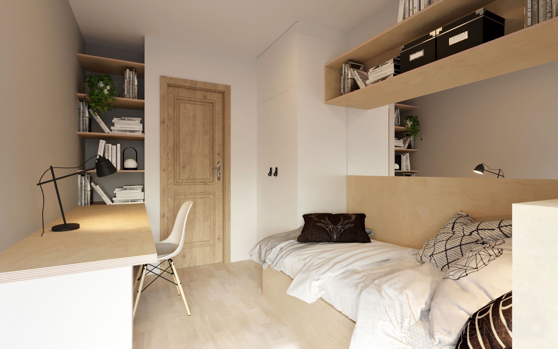 Přeměna starých barevných dětských pokojíčků na světlé pokoje v severském stylu pro dvě mladé slečny.

Každá dívka má svůj pokoj, obě ho chtěly v severském…