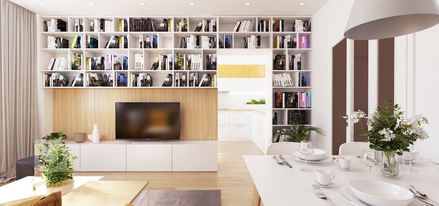 Byt pre štvorčlennú rodinu na severe Slovenska, v Žiline, žiari žltou, ktorá hravo dopĺňa nestarnúcu kombináciu bielej farby a drevodekoru. V tomto byte si na…