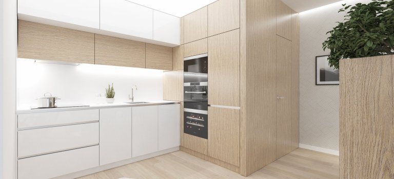 Interiér 2-izbového bytu v Bratislave vyniká konceptom v duchu elegancie, luxusu a zároveň si zachováva útulnú a príjemnú atmosféru&nbsp;
