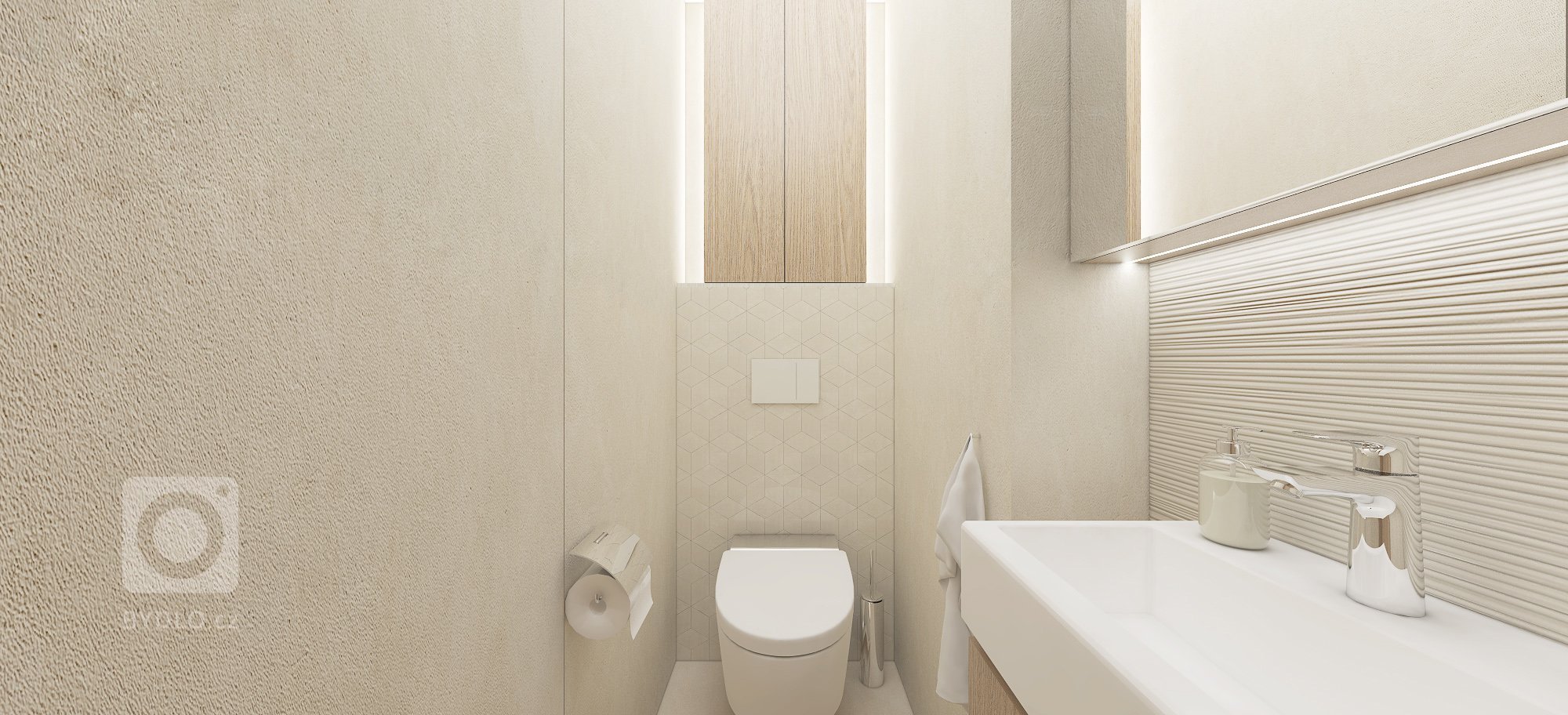 Interiér 2-izbového bytu v Bratislave vyniká konceptom v duchu elegancie, luxusu a zároveň si zachováva útulnú a príjemnú atmosféru&nbsp;
