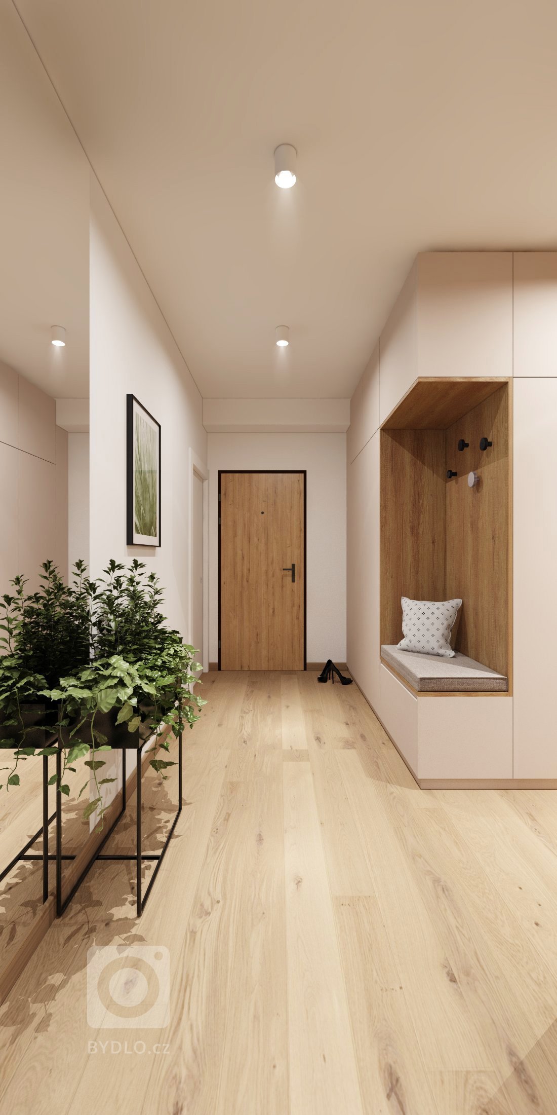 Návrh interiéru bytu v Karlovke, Bratislava
