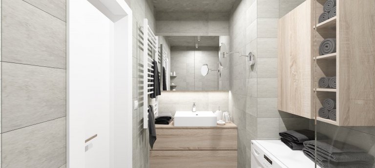 Nový projekt v obľúbenom komplexe Slnečnice v sebe spája eleganciu belasej farby s drevom. Biele steny oživujú tapety s jemným vzorom či betónová stierka.…