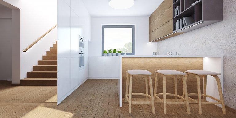 Minimalistický a priestranný interiér rodinného domu v Nitre s originálnymi solitérmi pôsobí harmonicky a čisto. Pri návrhu farebného konceptu sme vychádzali z…