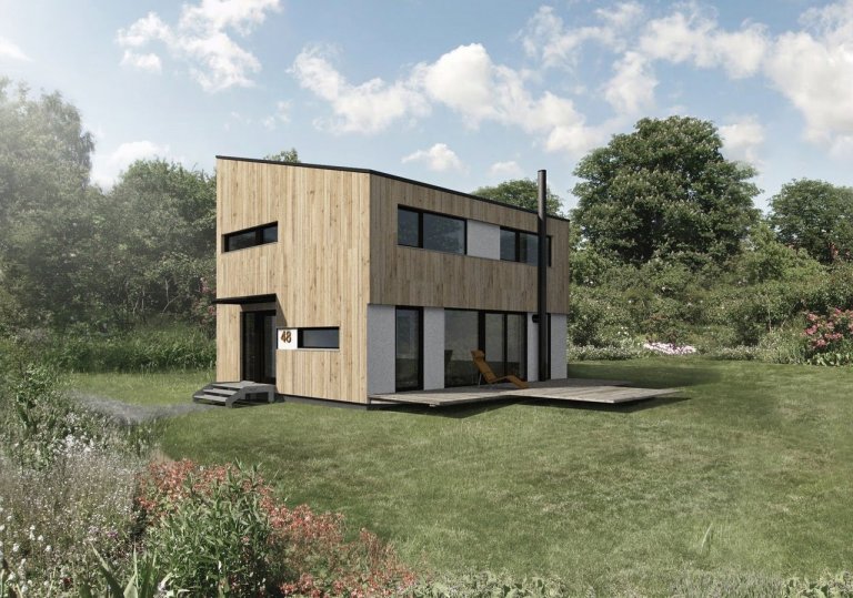 Domesi Concept House 2&nbsp;v&nbsp;Budíkově&nbsp;je postaven v&nbsp;pasivním standardu&nbsp;s použitím stavební&nbsp;technologie masivních dřevěných panelů…