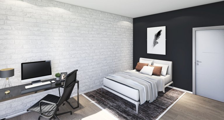 Moderní bungalov o dispozicích 5+kk s velkou terasou a saunou. Dominantou je prostorný obývací pokoj s kuchyňským koutem s velkou prosklenou plochou (HS portál…