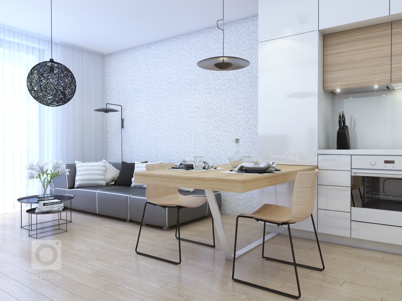 Interiér bytu v novostavbě
