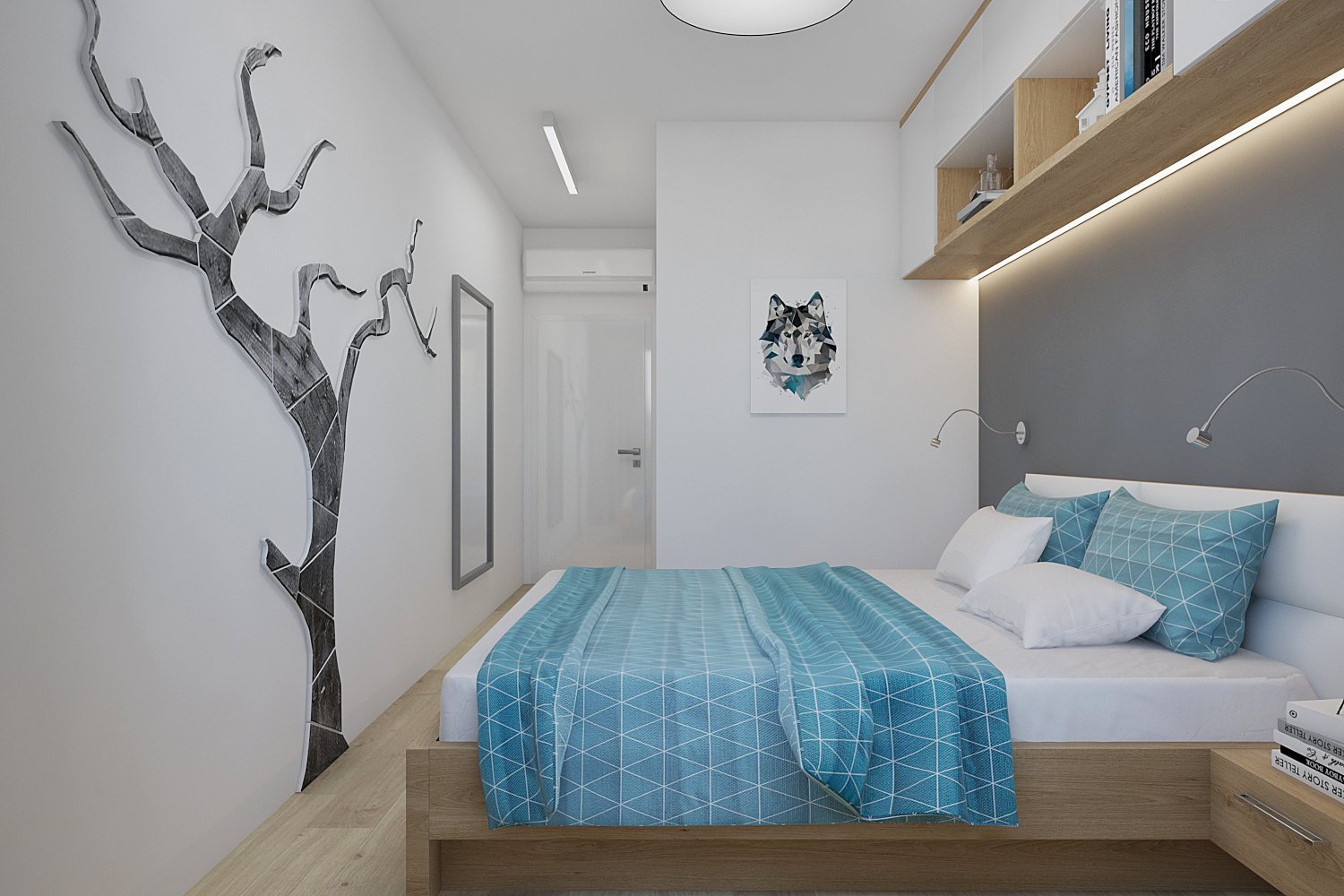 Ložnice s nádechem luxusu