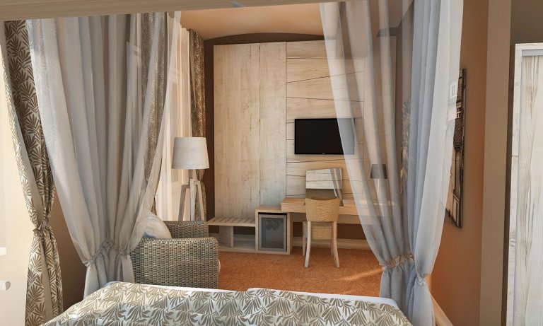 HOTEL KAMPA GARDEN POKOJE