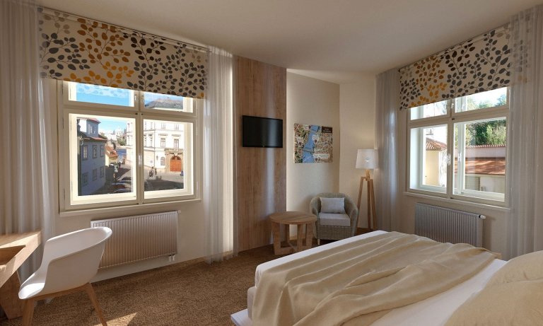 HOTEL KAMPA GARDEN POKOJE