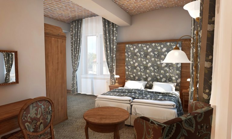 HOTEL KAMPA GARDEN POKOJE