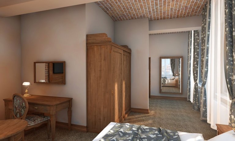 HOTEL KAMPA GARDEN POKOJE