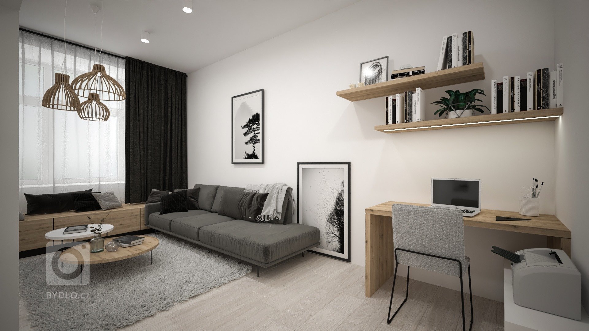 V boji s nedostatkem místa jsme se snažili důstojně a elegantně využít každý prostor bytu. A z malého prostoru jsme takto vykouzlili útulné a pohodlné bydlení.…