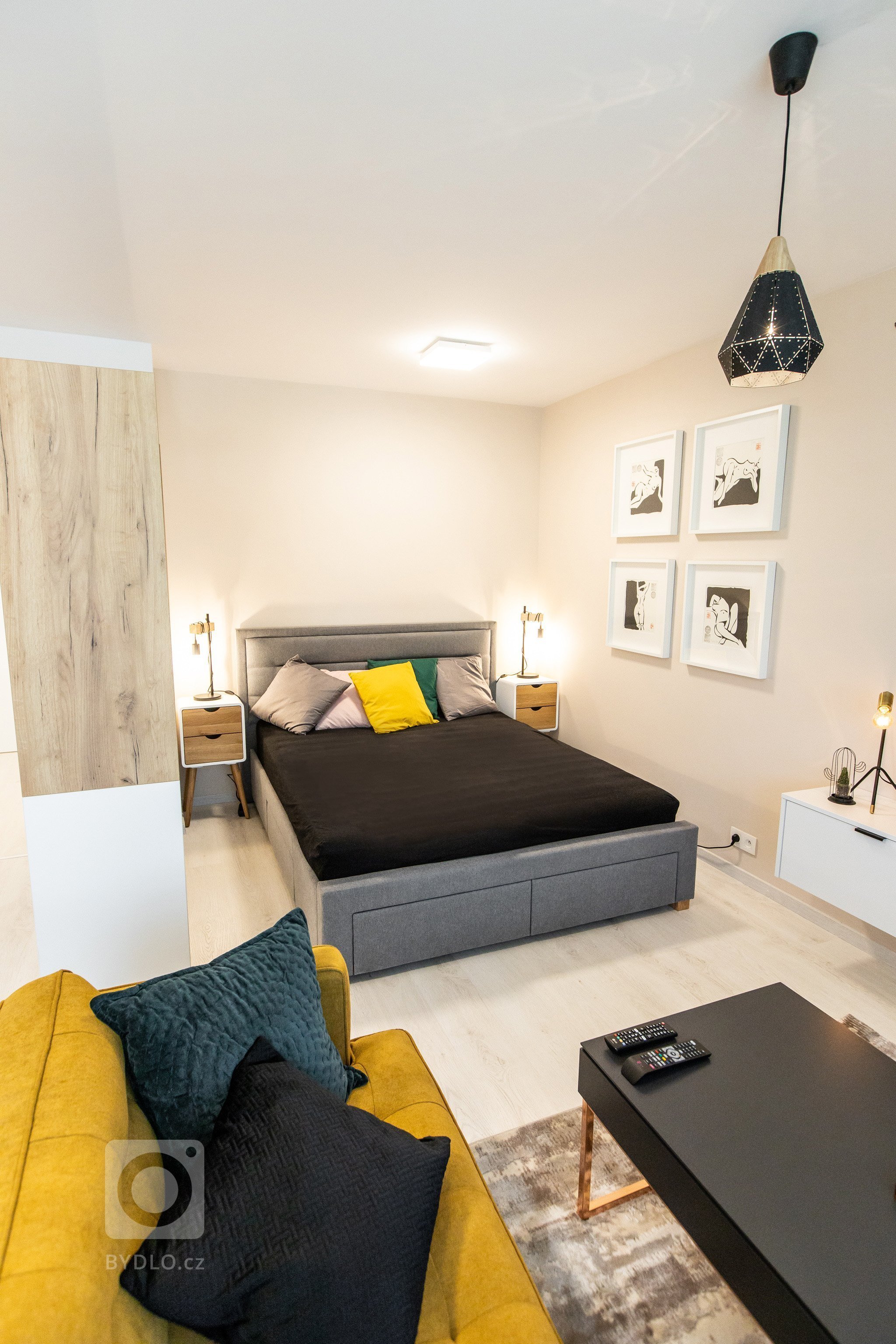 Apartmán v developerskom projekte Malé Krasňany, ktorý poníma obývaciu izbu, spálňu, aj kuchyňu v jednom priestore, no napriek tomu je táto realizácia krásna a…