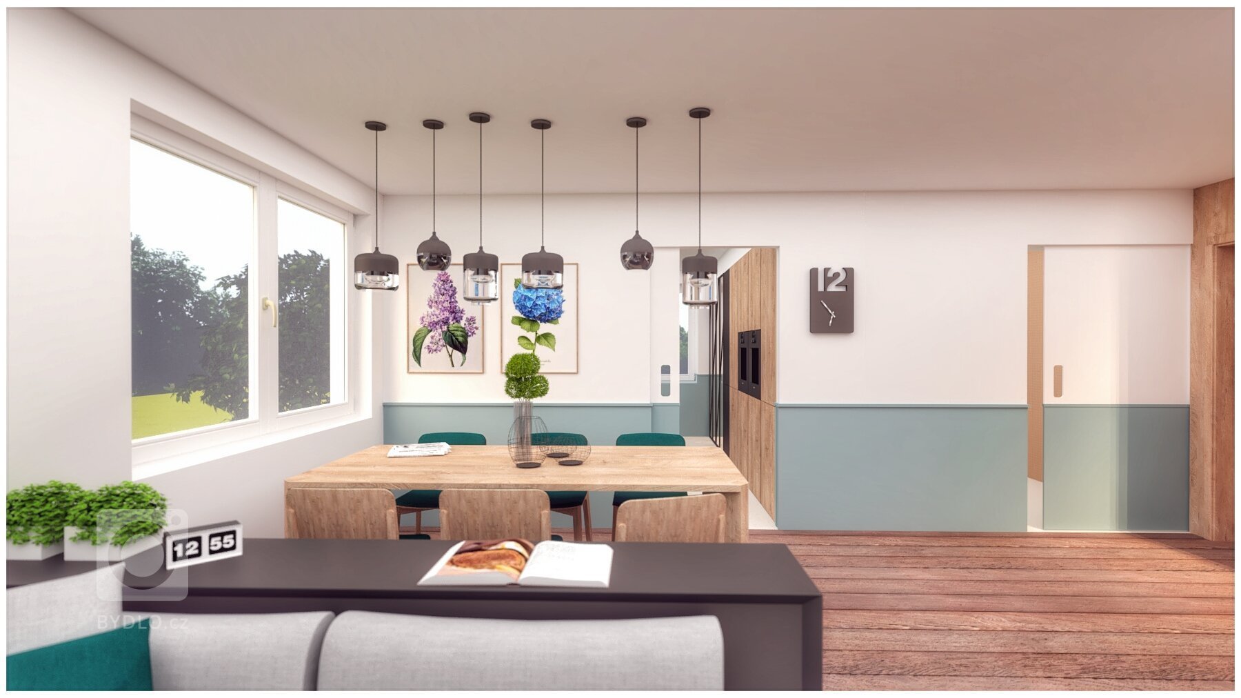 Keby sme chceli tento interiér popísať pár slovami, určite by sme si vybrali tieto: šikmé línie, prírodné materiály, pohoda a hravosť...&nbsp;&nbsp;
