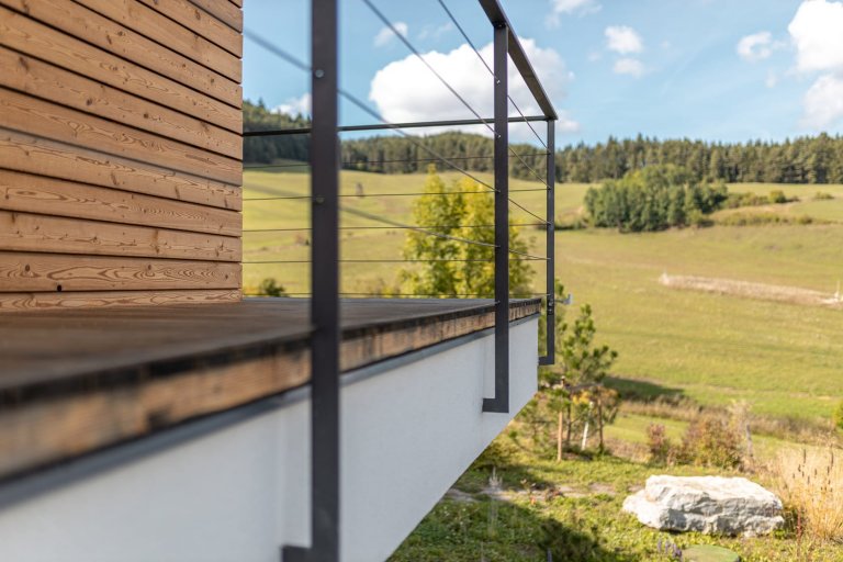 Atypický dům v objetí přírody